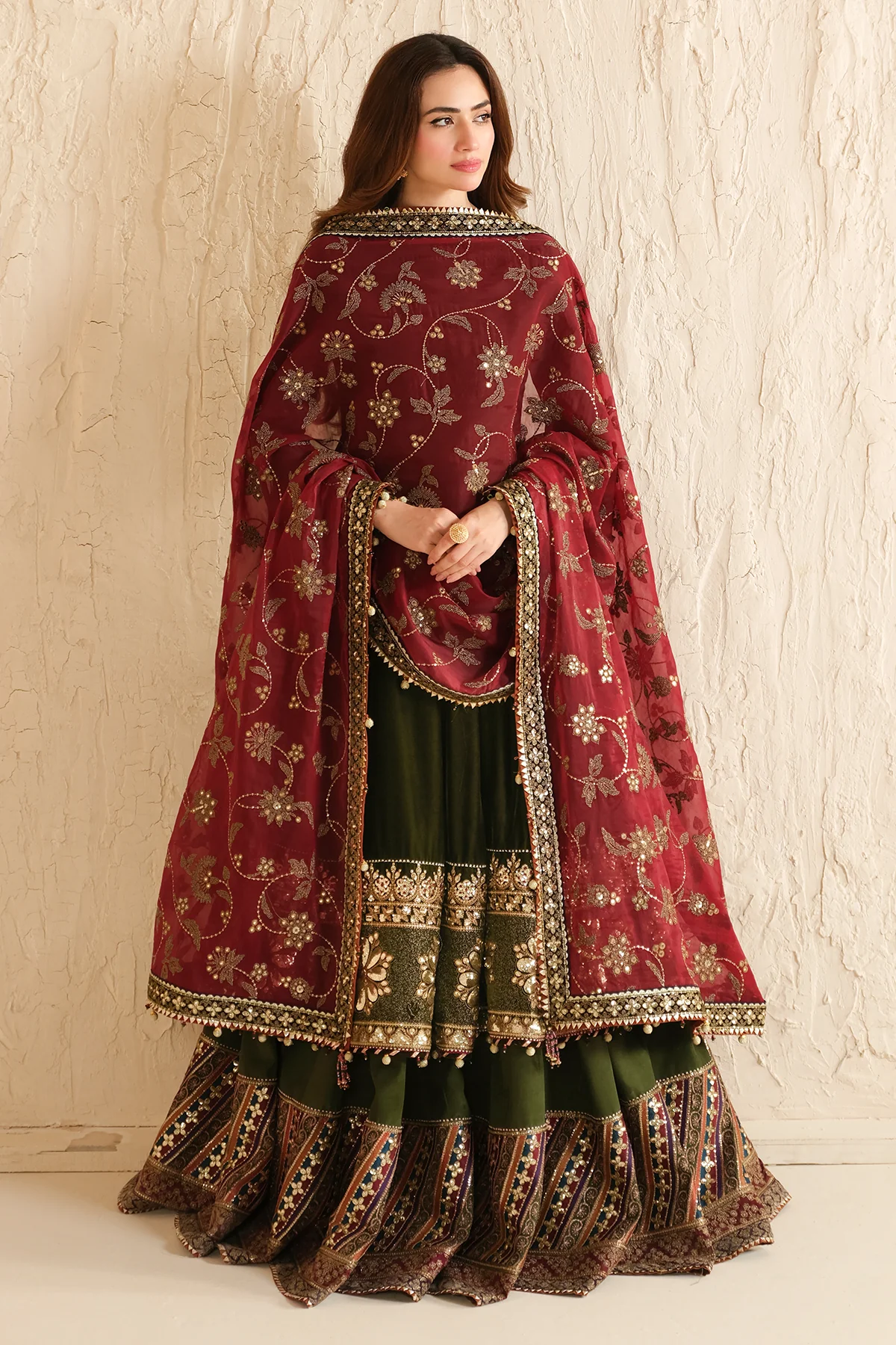 Picture of Embroidered Velvet Formal VF-2036