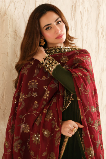 Picture of Embroidered Velvet Formal VF-2036