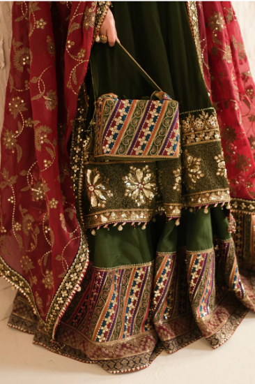 Picture of Embroidered Velvet Formal VF-2036