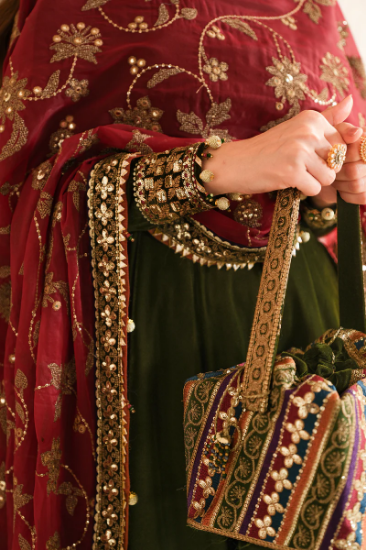 Picture of Embroidered Velvet Formal VF-2036