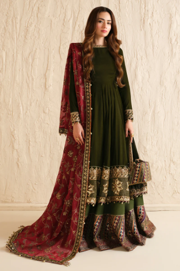 Picture of Embroidered Velvet Formal VF-2036