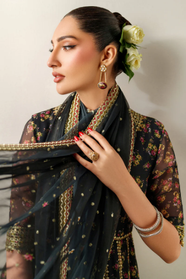 Picture of EMBROIDERED CHIFFON UC-3091