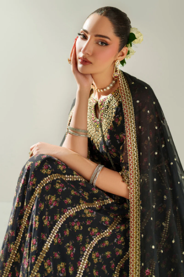 Picture of EMBROIDERED CHIFFON UC-3091