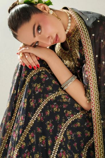 Picture of EMBROIDERED CHIFFON UC-3091