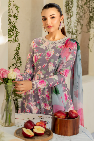 Picture of EMBROIDERED LAWN RTW-1204