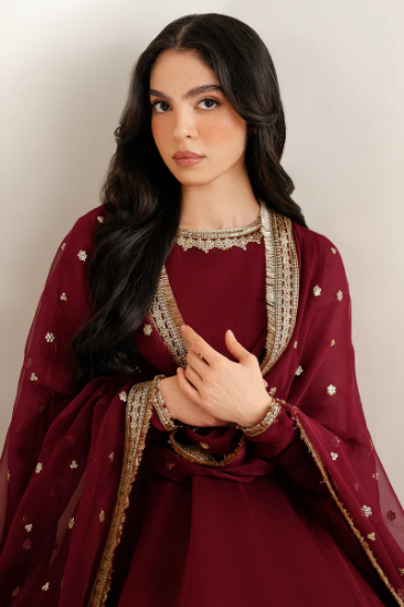 Picture of EMBROIDERED CHIFFON UC-3098