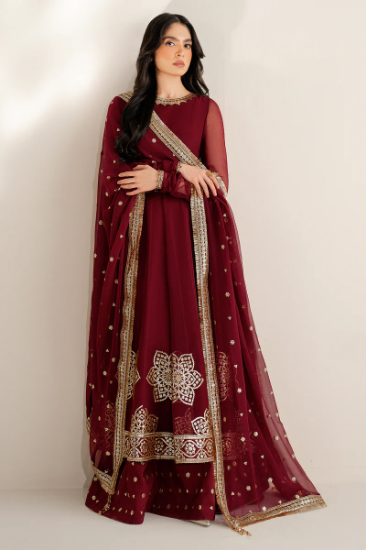 Picture of EMBROIDERED CHIFFON UC-3098